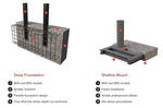 Bollards M30/M50 (HYSECURITY)