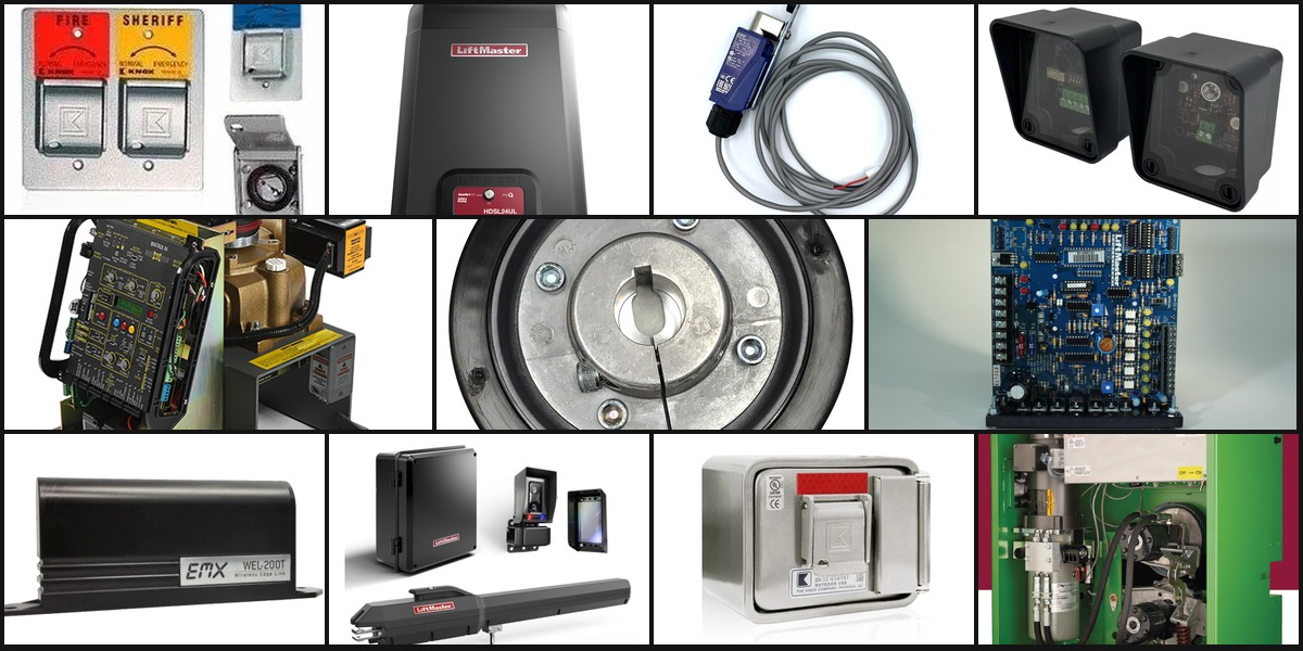 Gate parts and access control products
